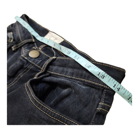 CURRENT / ELLIOTT The STILETTO Skinny Jeans Washed Black with Lace 26 - Picture 7 of 9